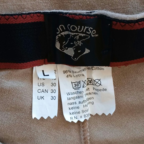 On Course Equestrian Riding Pants - Picture 11 of 11